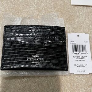 Coach Slim ID Case NWT